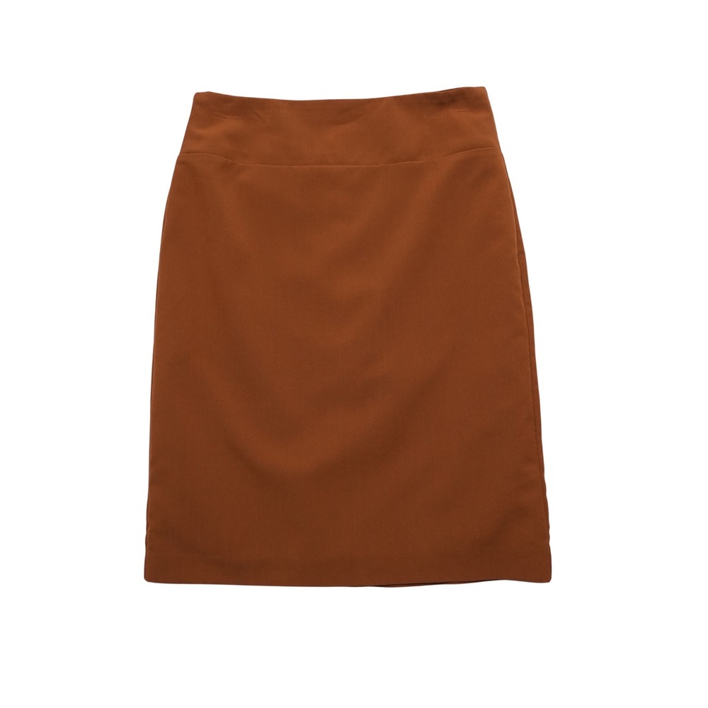 Alfani Pencil Skirt Womens 8 Rust Orange Lined Workwear‎ Career